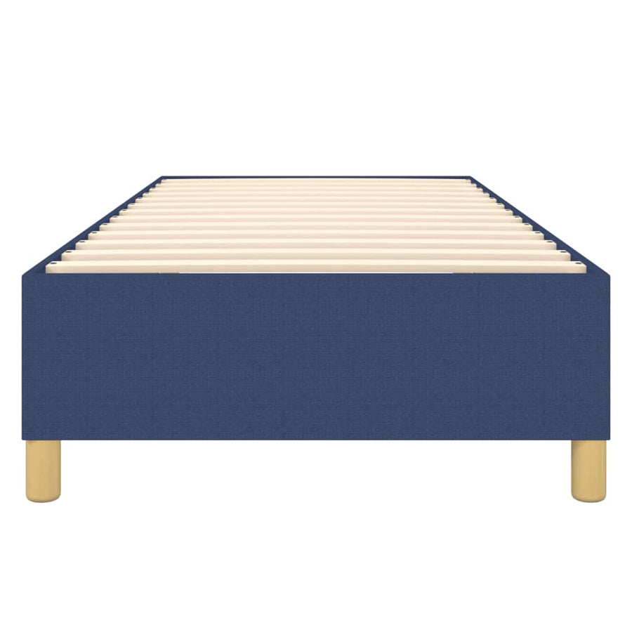 Boxspringframe Stof Blauw 90 x 200 cm 35 cm