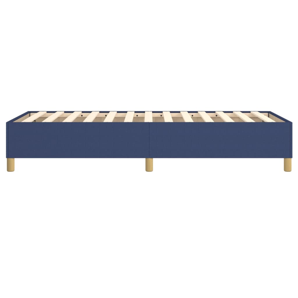 Boxspringframe Stof Blauw 90 x 200 cm 35 cm