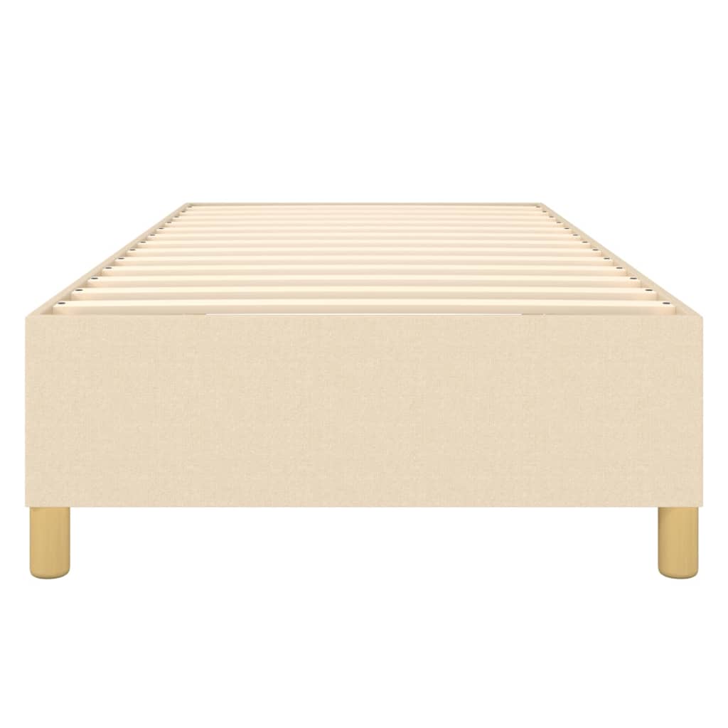 Boxspringframe Stof Crème 100 x 200 cm 35 cm