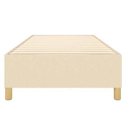 Boxspringframe Stof Crème 100 x 200 cm 35 cm