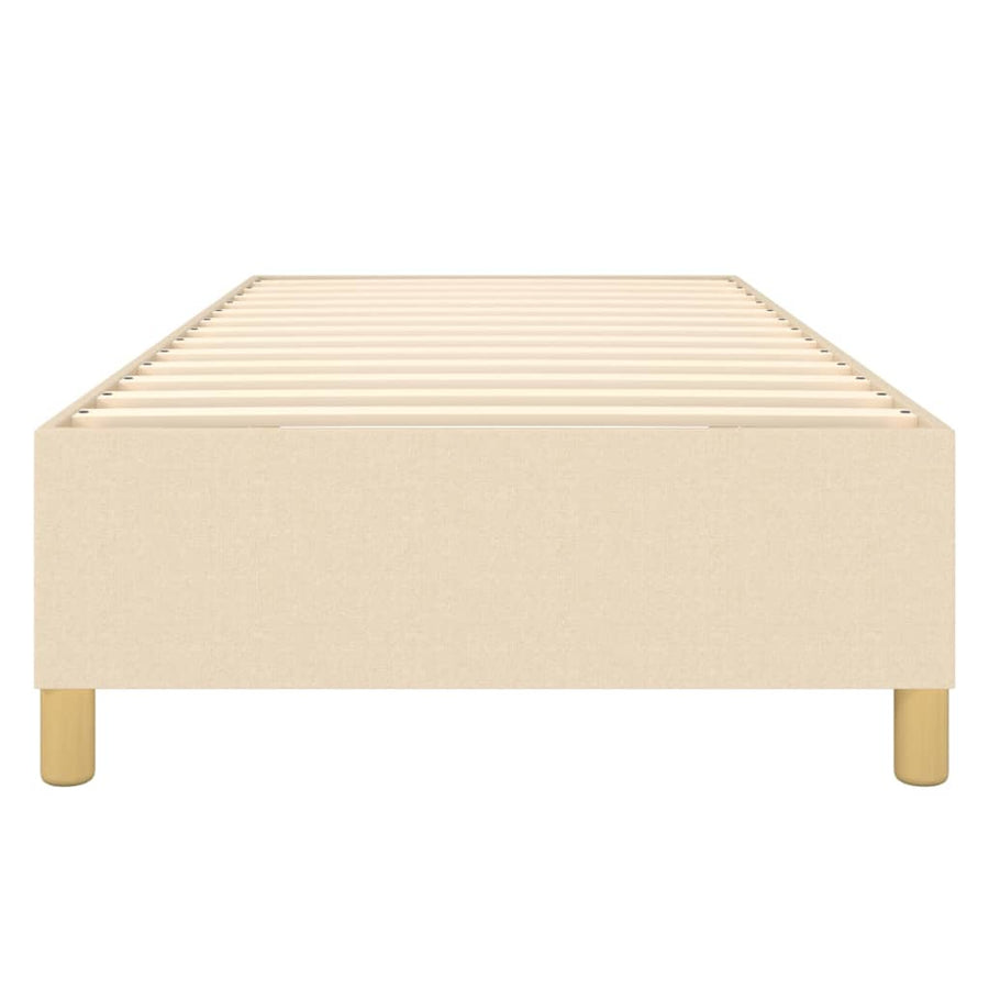 Boxspringframe Stof Crème 100 x 200 cm 35 cm