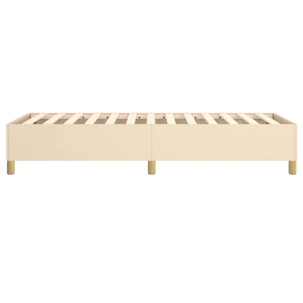 Boxspringframe Stof Crème 100 x 200 cm 35 cm
