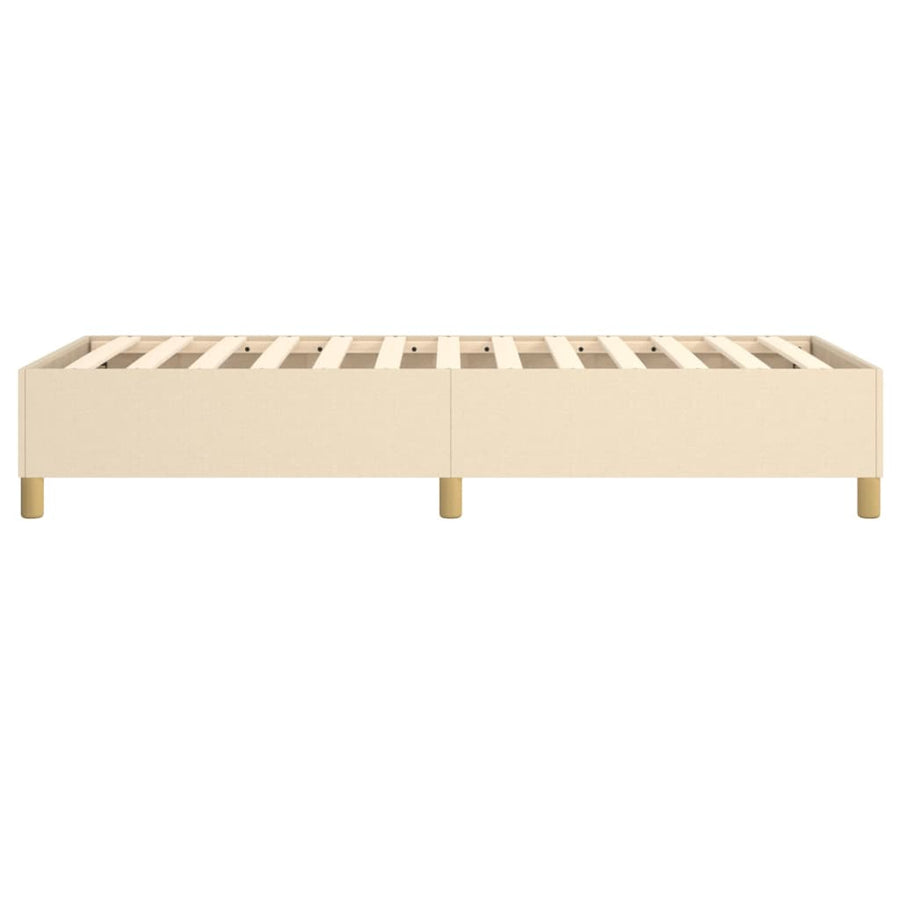 Boxspringframe Stof Crème 100 x 200 cm 35 cm