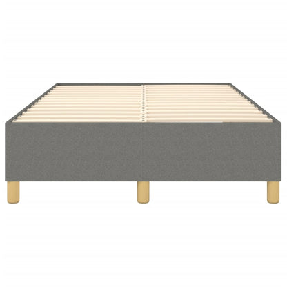 Boxspringframe Stof Donkergrijs 120 x 200 cm 35 cm