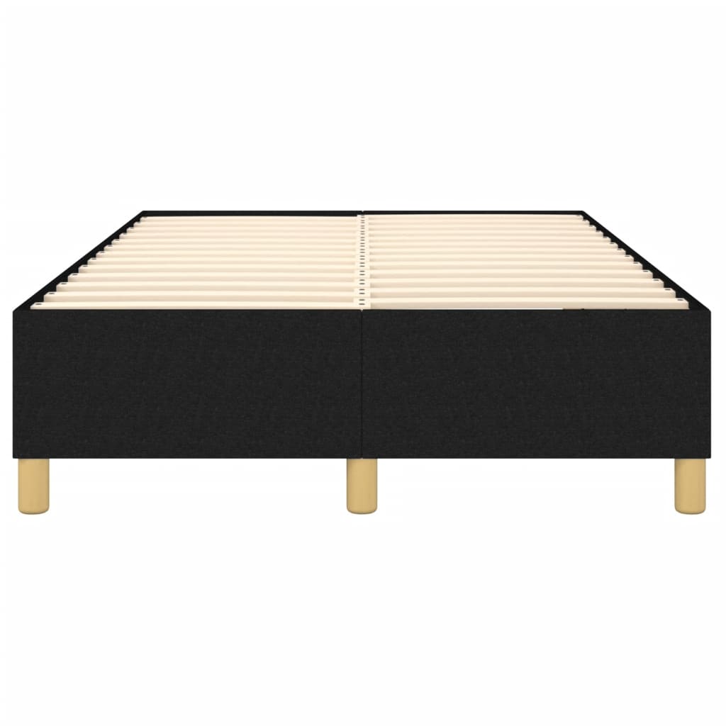 Boxspringframe Stof Zwart 120 x 200 cm 35 cm