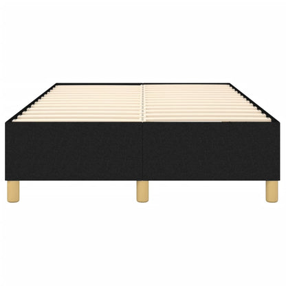 Boxspringframe Stof Zwart 120 x 200 cm 35 cm