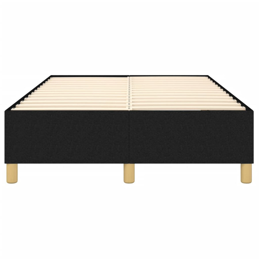 Boxspringframe Stof Zwart 120 x 200 cm 35 cm