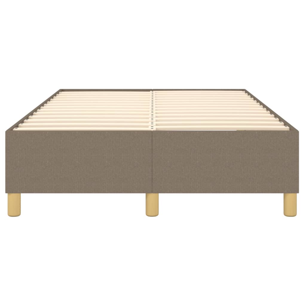 Boxspringframe stof taupe 120x200 cm 120 x 200 cm 35 cm