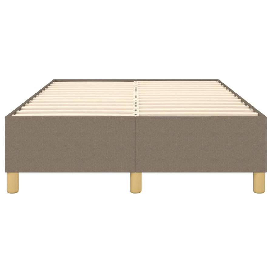Boxspringframe stof taupe 120x200 cm 120 x 200 cm 35 cm