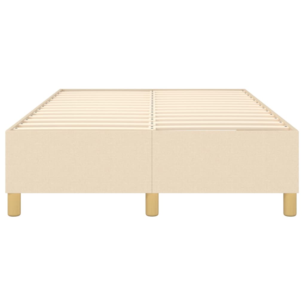 Boxspringframe Stof Kleurig Crème 120 x 200 cm 35 cm