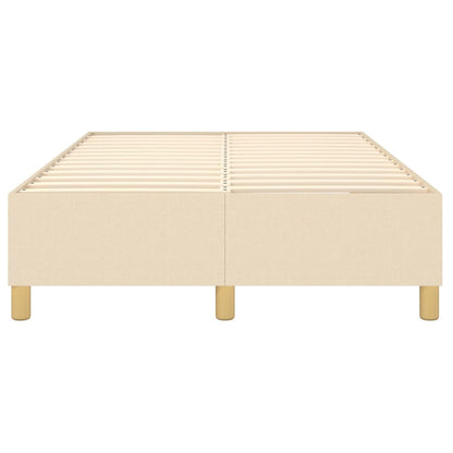Boxspringframe Stof Kleurig Crème 120 x 200 cm 35 cm