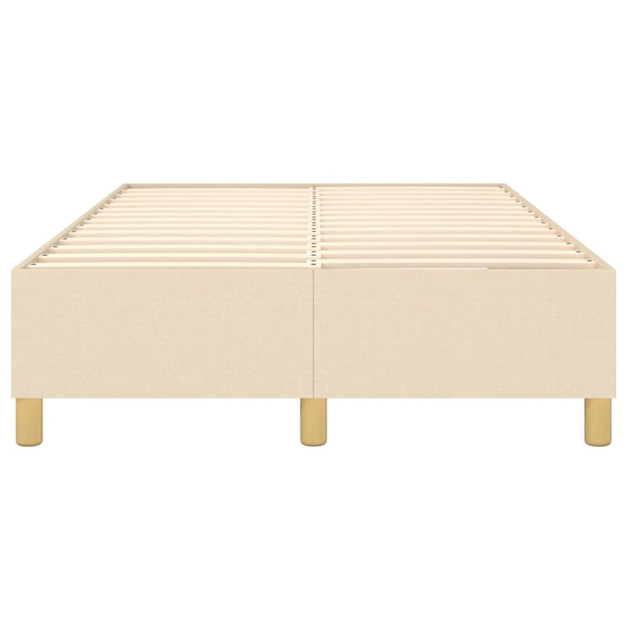 Boxspringframe Stof Kleurig Crème 120 x 200 cm 35 cm