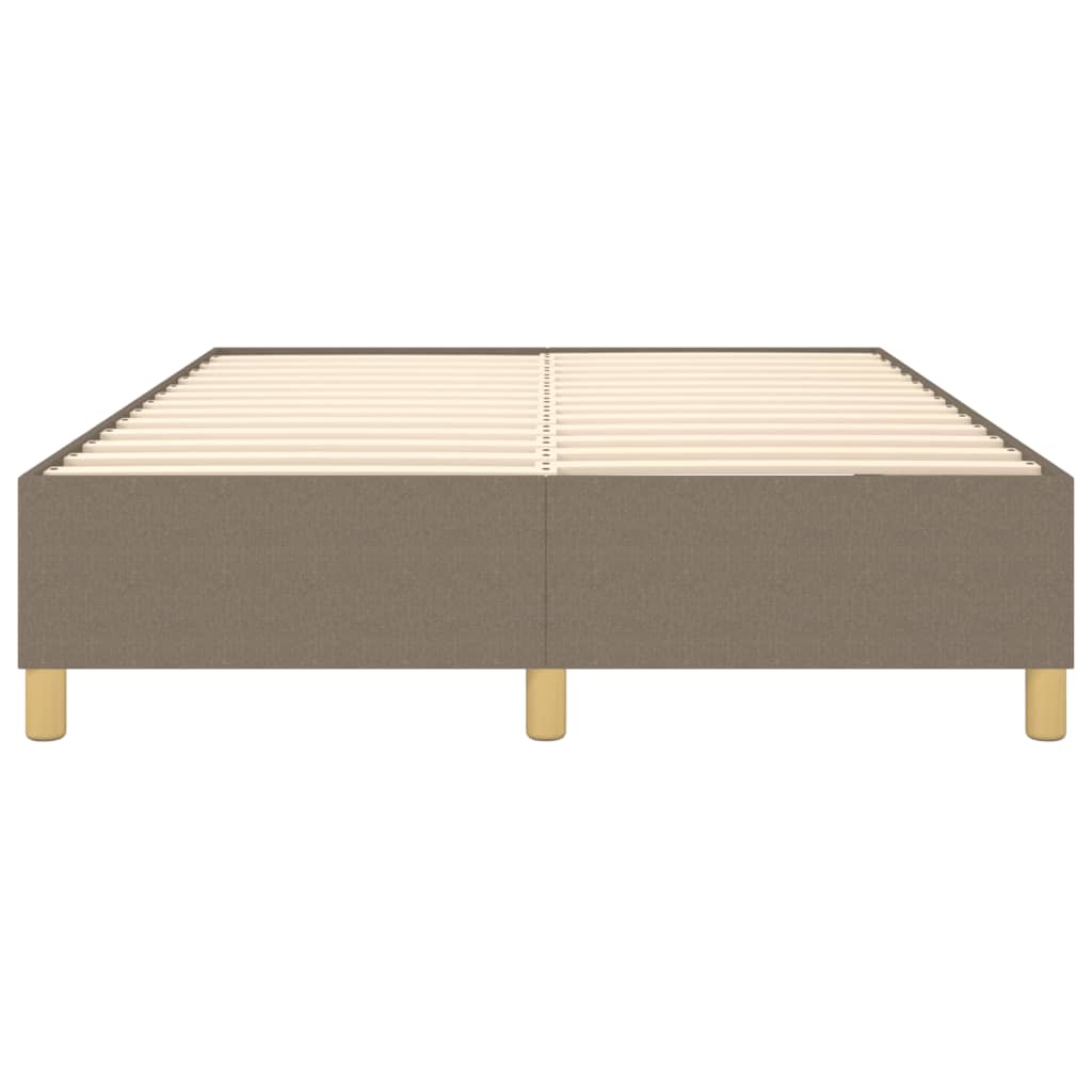 Boxspringframe stof taupe 140x190 cm 140 x 190 cm 35 cm