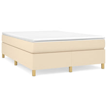 Boxspringframe Stof Kleurig Crème 140 x 190 cm 35 cm