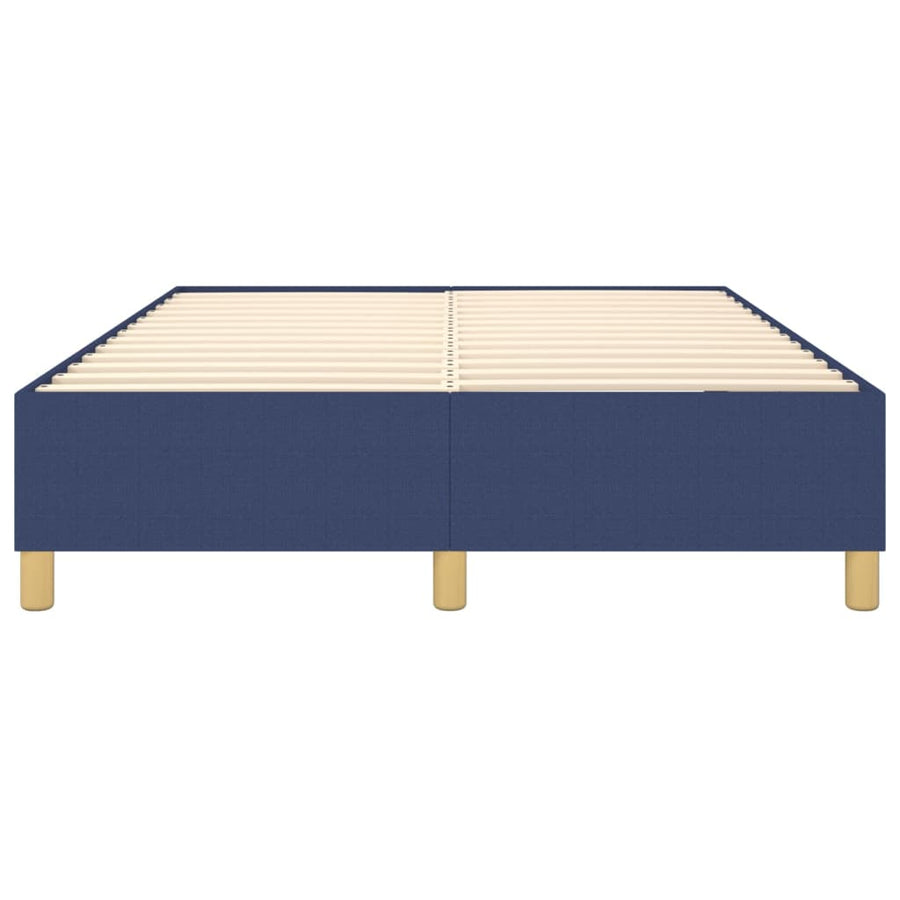 Boxspringframe Stof Blauw 140 x 190 cm 35 cm