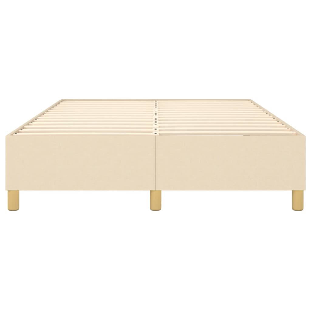Boxspringframe Stof Kleurig Crème 140 x 200 cm 35 cm