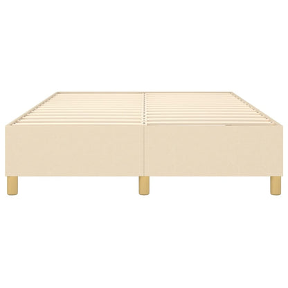 Boxspringframe Stof Kleurig Crème 140 x 200 cm 35 cm