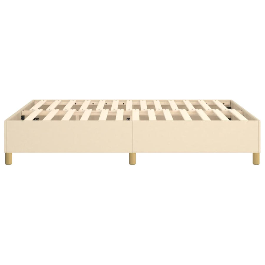 Boxspringframe Stof Kleurig Crème 140 x 200 cm 35 cm