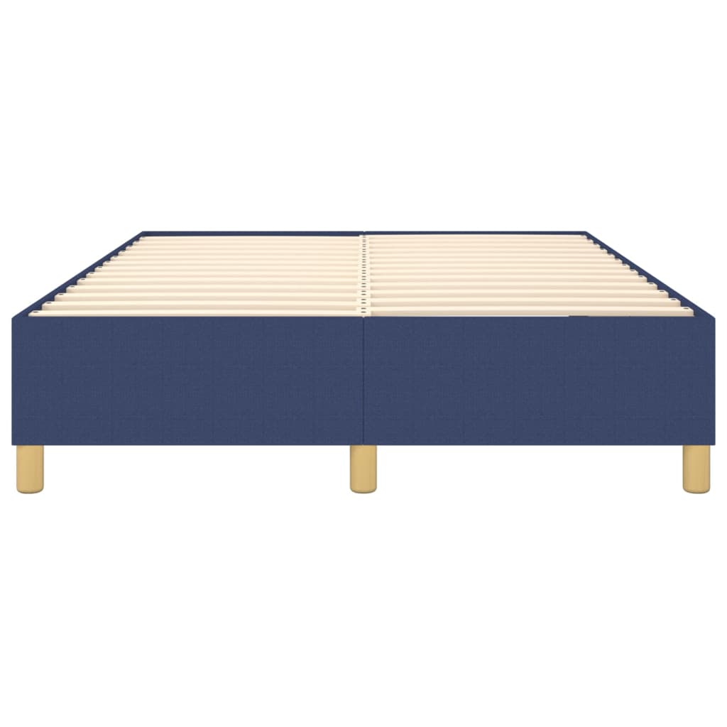 Boxspringframe Stof Blauw 140 x 200 cm 35 cm