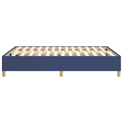 Boxspringframe Stof Blauw 140 x 200 cm 35 cm
