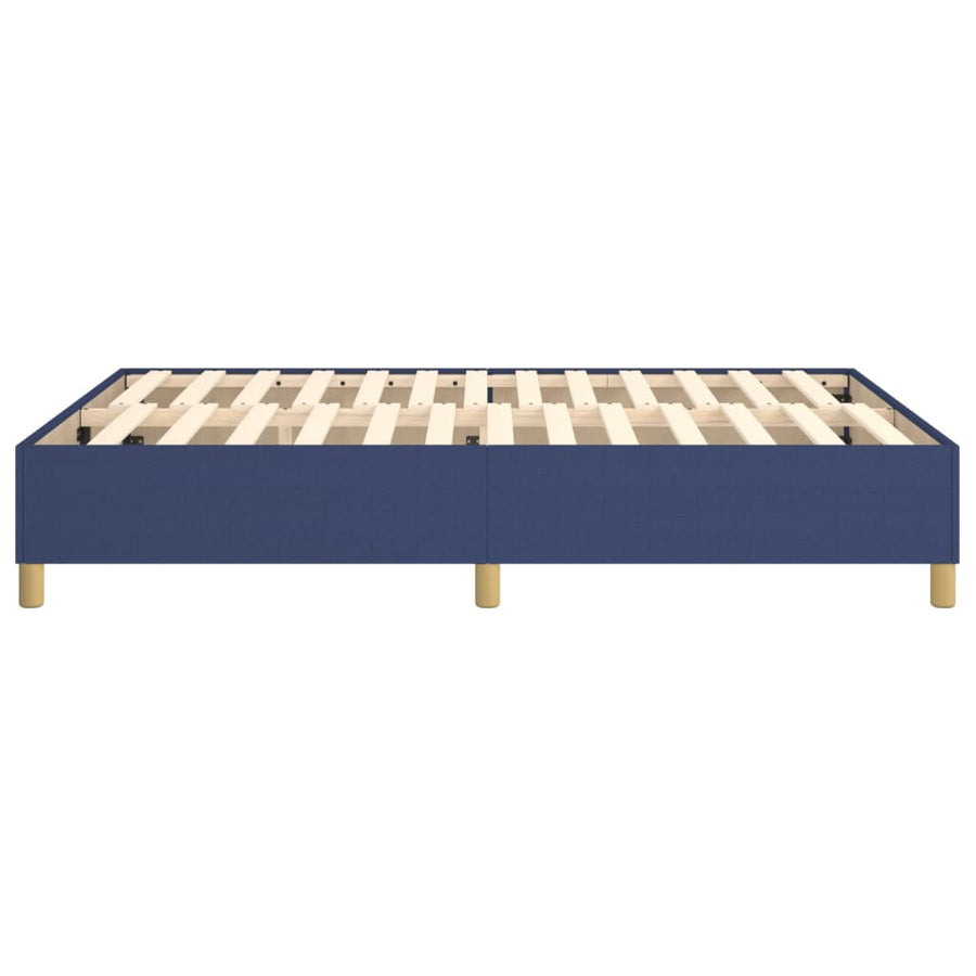 Boxspringframe Stof Blauw 140 x 200 cm 35 cm