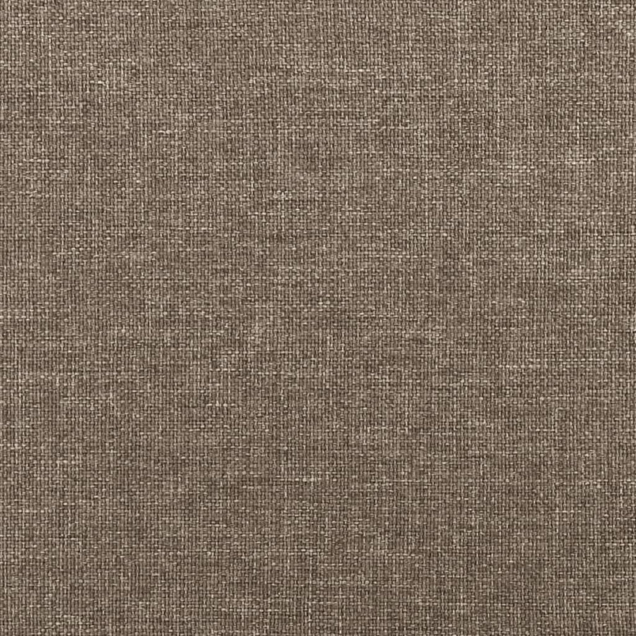 Boxspringframe stof taupe 160x200 cm 160 x 200 cm 35 cm