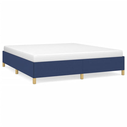 Boxspringframe Stof Blauw 160 x 200 cm 35 cm