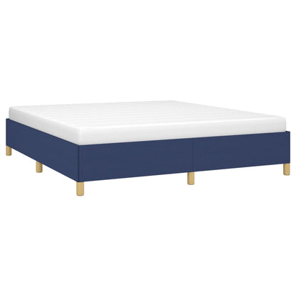 Boxspringframe Stof Blauw 160 x 200 cm 35 cm