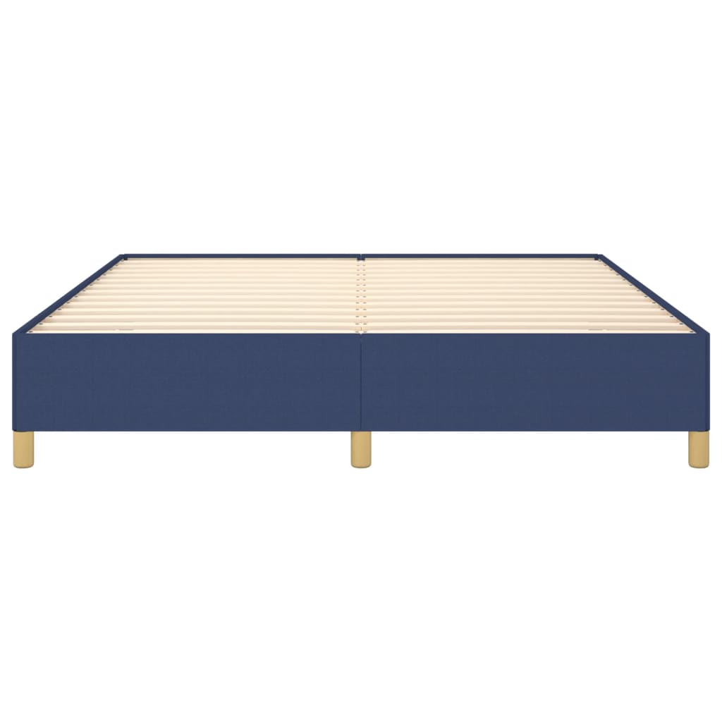 Boxspringframe Stof Blauw 160 x 200 cm 35 cm