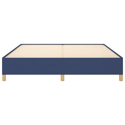 Boxspringframe Stof Blauw 160 x 200 cm 35 cm