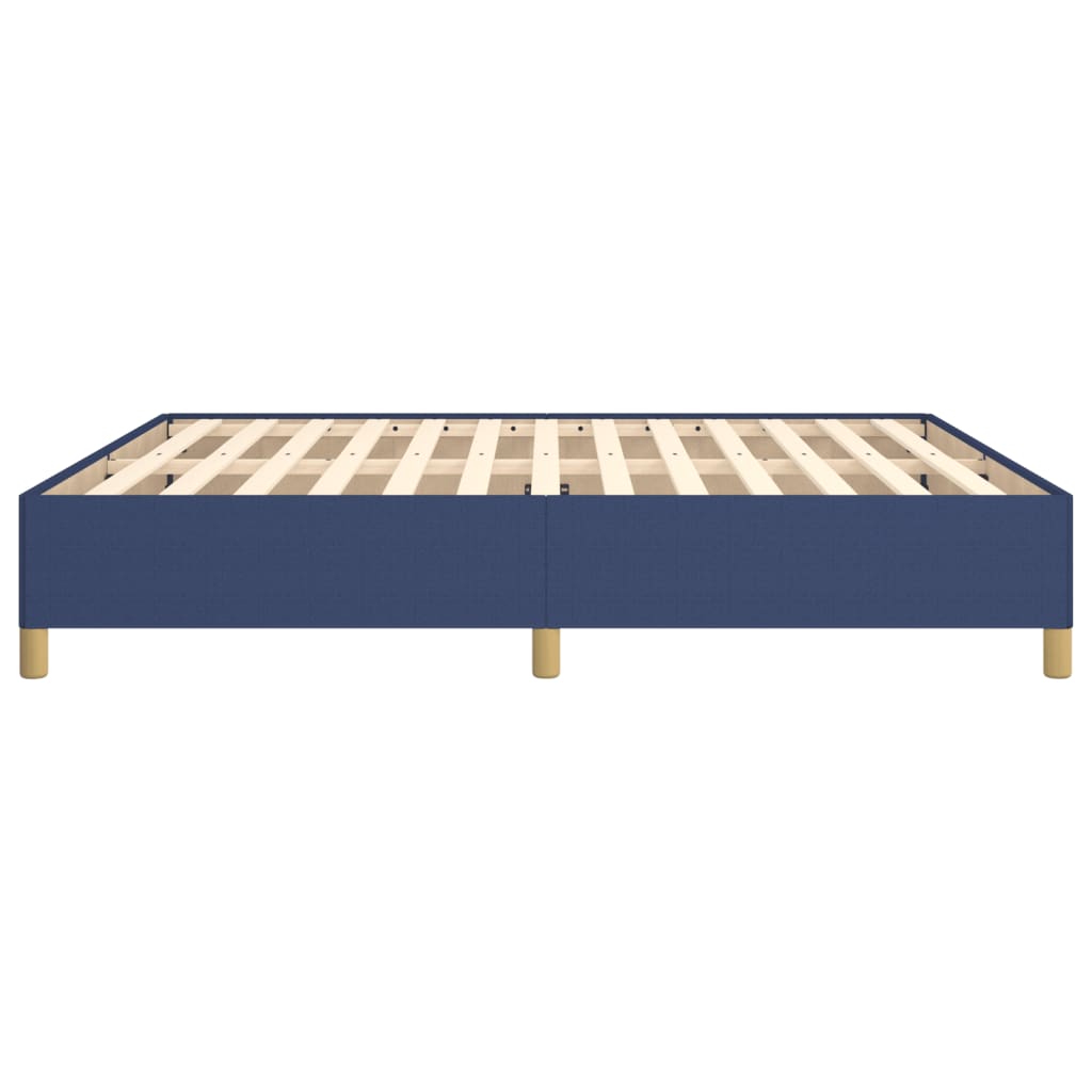 Boxspringframe Stof Blauw 160 x 200 cm 35 cm