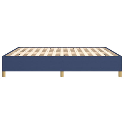 Boxspringframe Stof Blauw 160 x 200 cm 35 cm