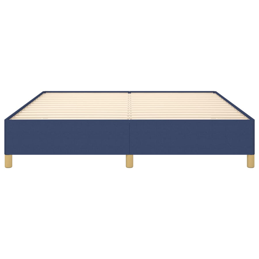 Boxspringframe Stof Blauw 180 x 200 cm 35 cm