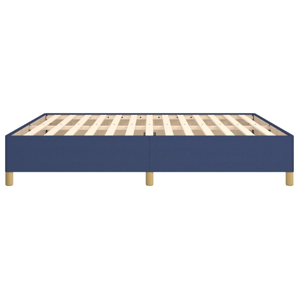Boxspringframe Stof Blauw 180 x 200 cm 35 cm