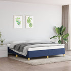 Boxspring bed blauw 180x200 cm