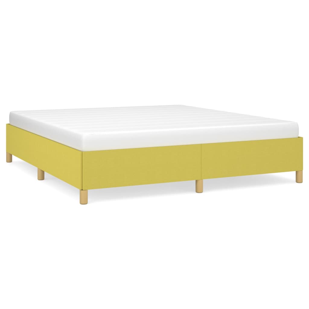 Boxspring bed 180x200 cm stof groen