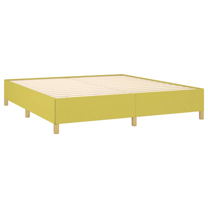 Boxspring bed 180x200 cm stof groen