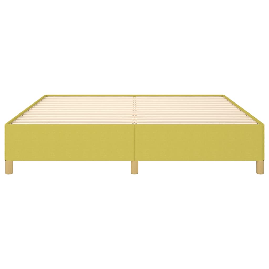 Boxspring bed 180x200 cm stof groen