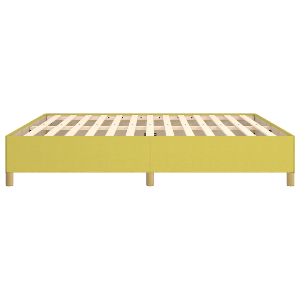 Boxspring bed 180x200 cm stof groen
