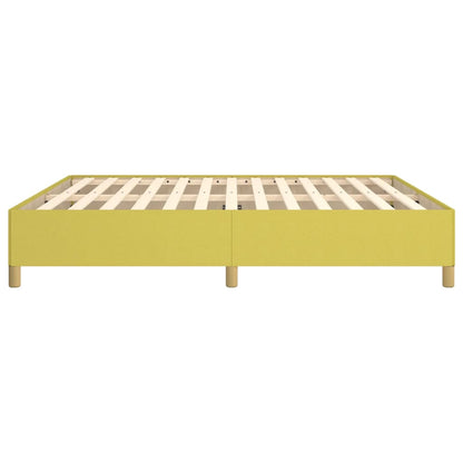 Boxspring bed 180x200 cm stof groen