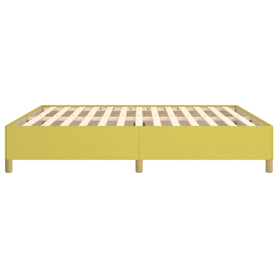 Boxspring bed 180x200 cm stof groen