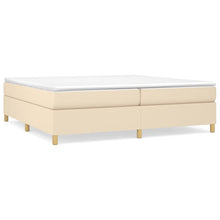 Boxspringframe Stof Kleurig Crème 200 x 200 cm 35 cm