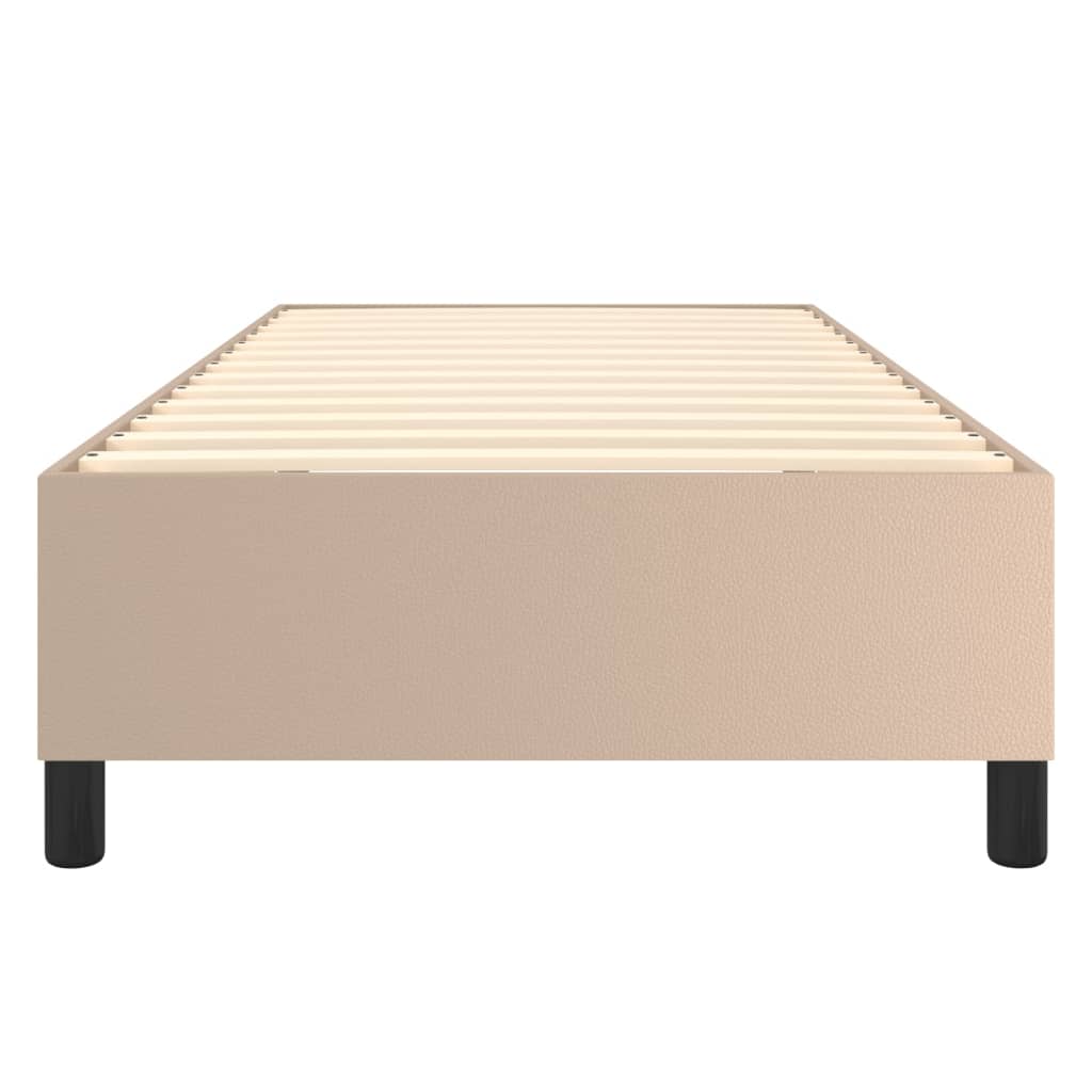Boxspringframe Kunstleer Cappuccino 90X200 Cm 90 x 200 cm 35 cm