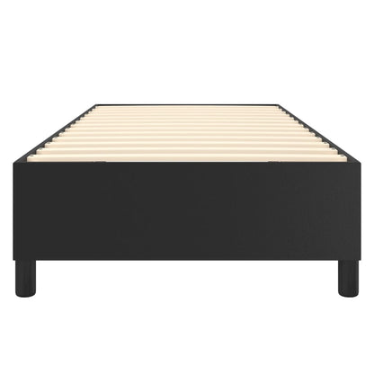 Boxspringframe Kunstleer 100 x 200 cm 35 cm Zwart