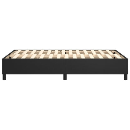 Boxspringframe Kunstleer Zwart 120 x 200 cm 35 cm