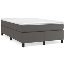 Boxspringframe Kunstleer Grijs 120X200 Cm 120 x 200 cm 35 cm