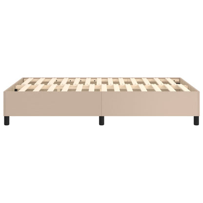 Boxspringframe Kunstleer Cappuccino 120 x 200 cm 35 cm