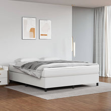 Boxspringframe Kunstleer 180 x 200 cm 35 cm Wit