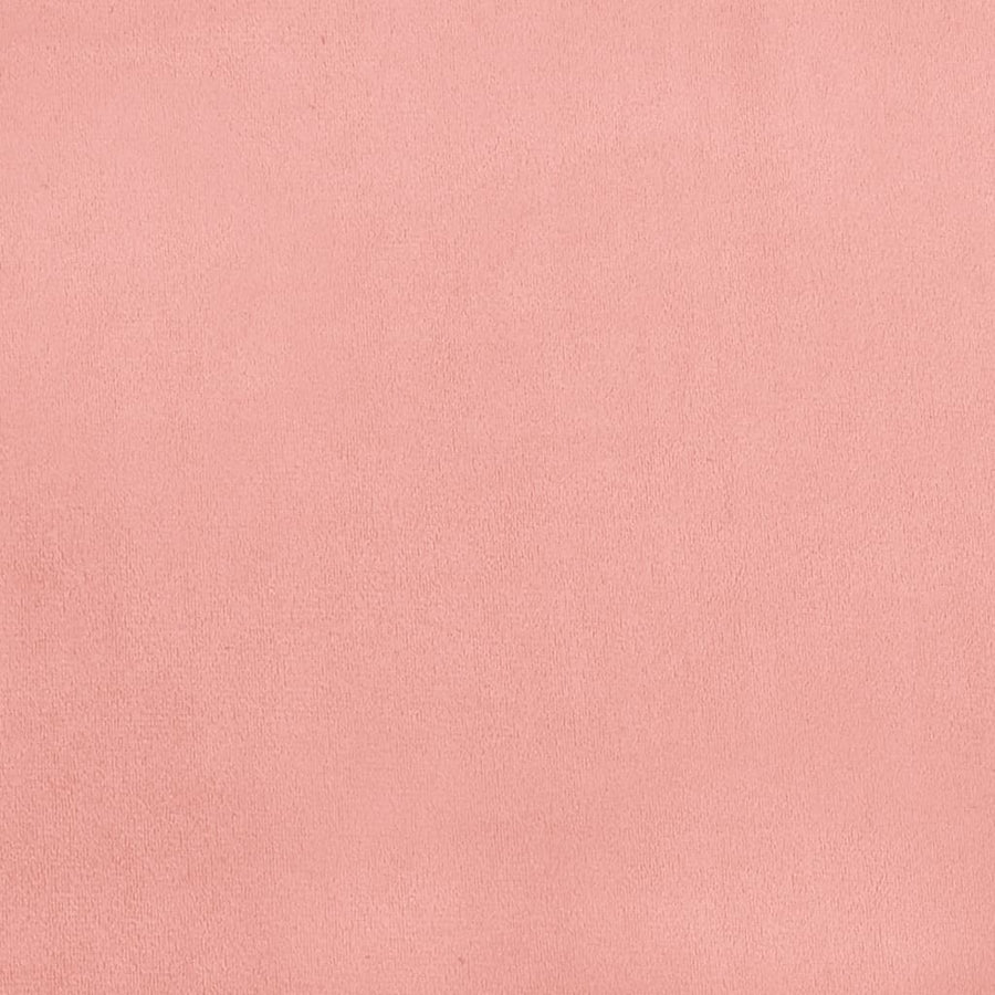 Boxspringframe Fluweel Roze 90 x 190 cm 35 cm