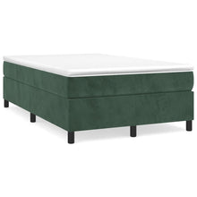 Boxspringframe Fluweel Donkergroen 120 x 200 cm 35 cm